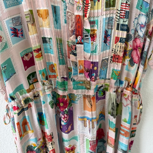 Johnny Was Multicolor SEKAI MARY DRESS - Picture 5 of 10